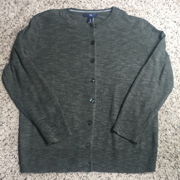 GAP Tops - Dark Green GAP Cardigan